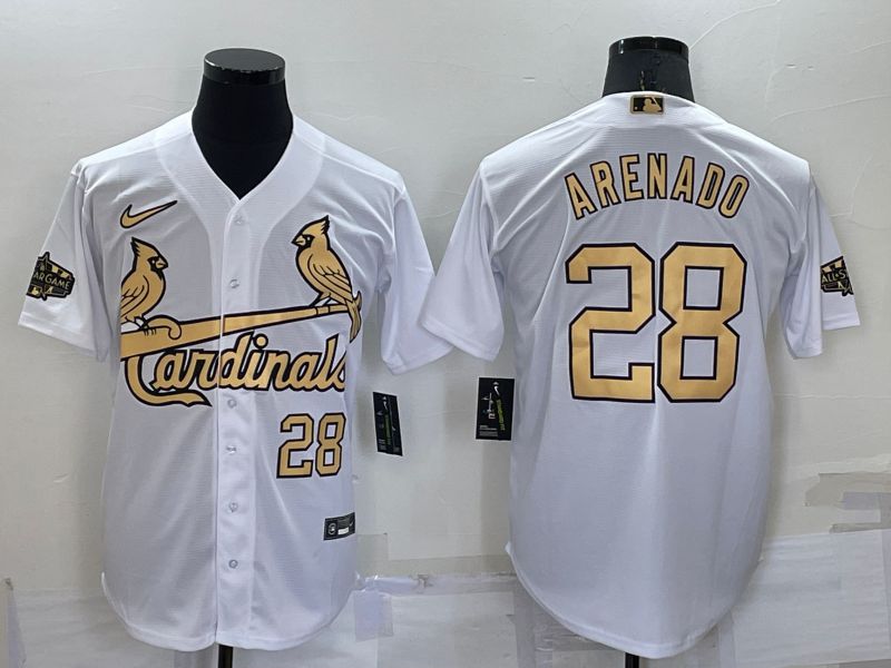 Men St.Louis Cardinals #28 Arenado White 2022 All Star Nike MLB Jerseys->washington nationals->MLB Jersey